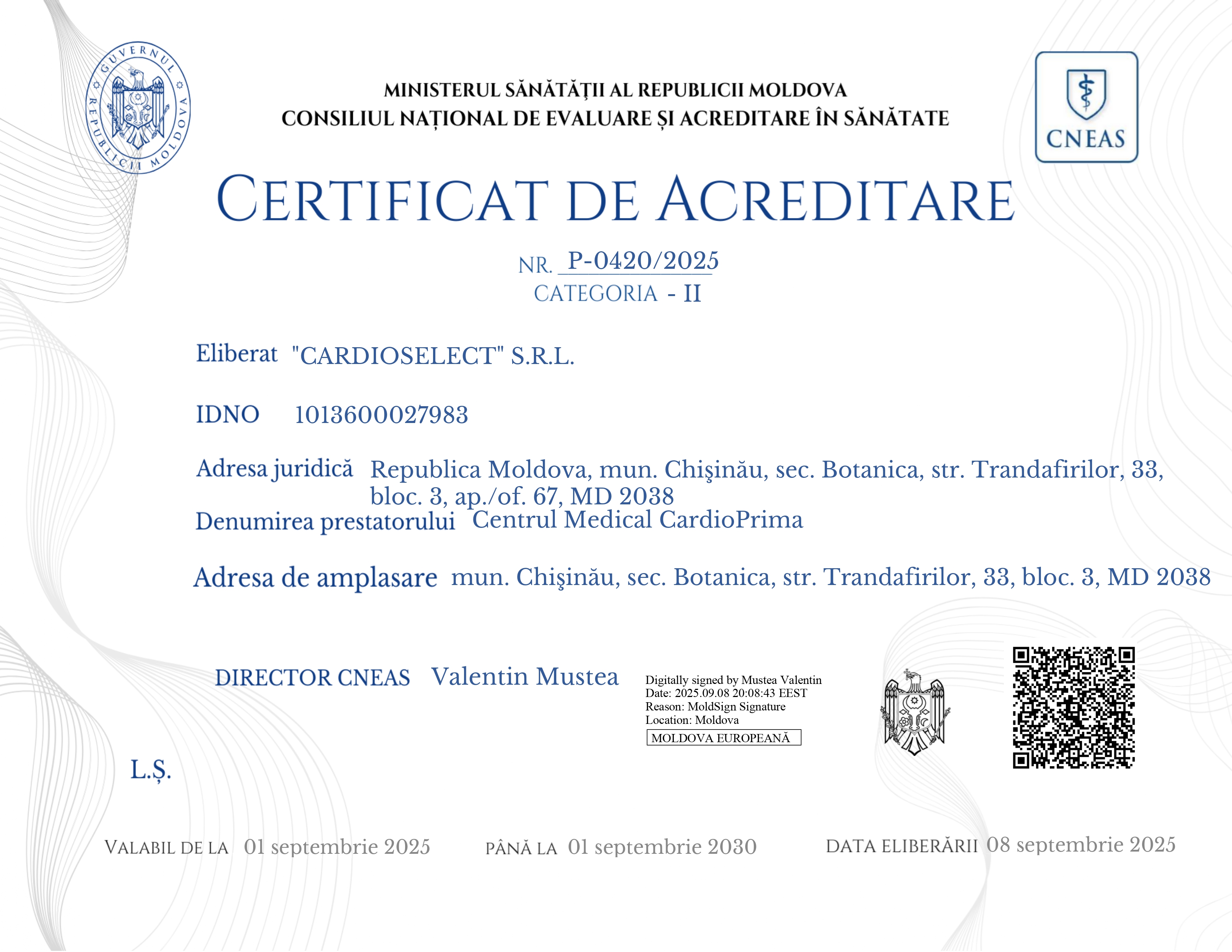 CardioPrima www.cardioprima.md